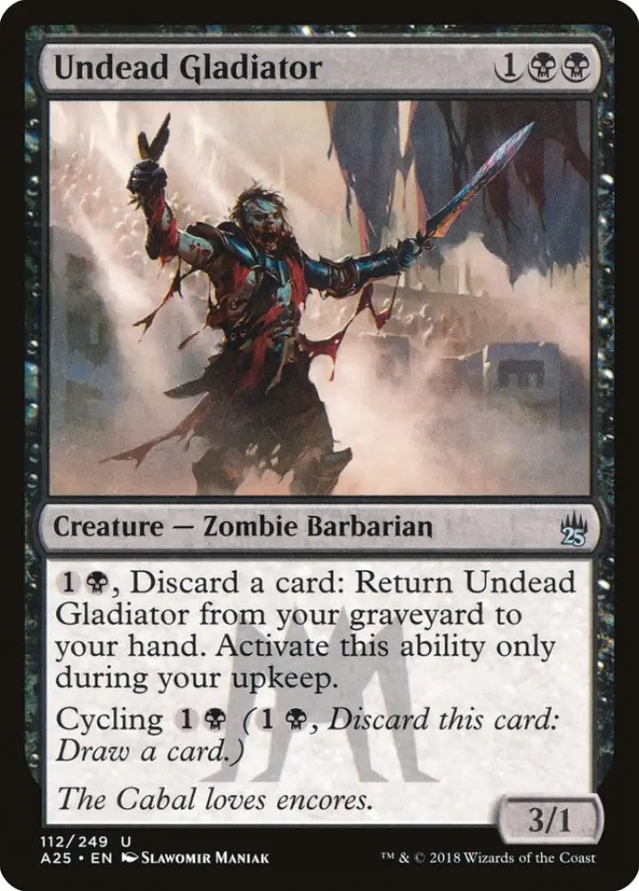 Undead Gladiator [Masters 25] - MTG Single