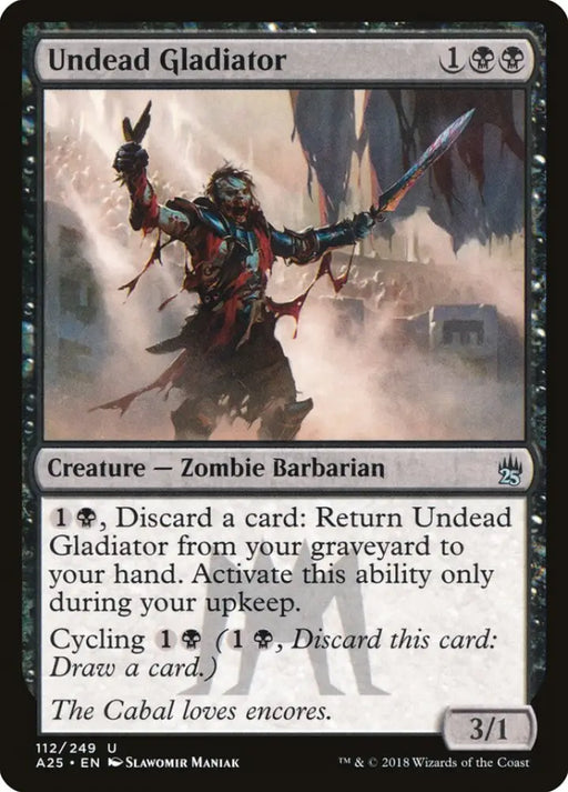 Undead Gladiator [Masters 25] - MTG Single