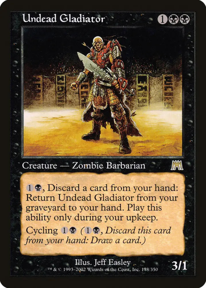 Undead Gladiator [Onslaught] - MTG Single