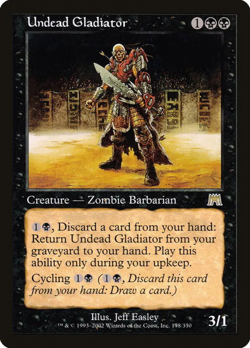 Undead Gladiator [Onslaught] - MTG Single