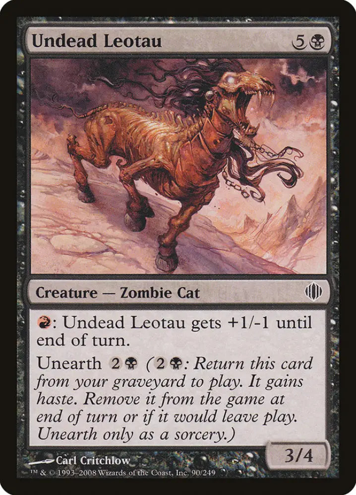 Undead Leotau [Shards of Alara] - MTG Single