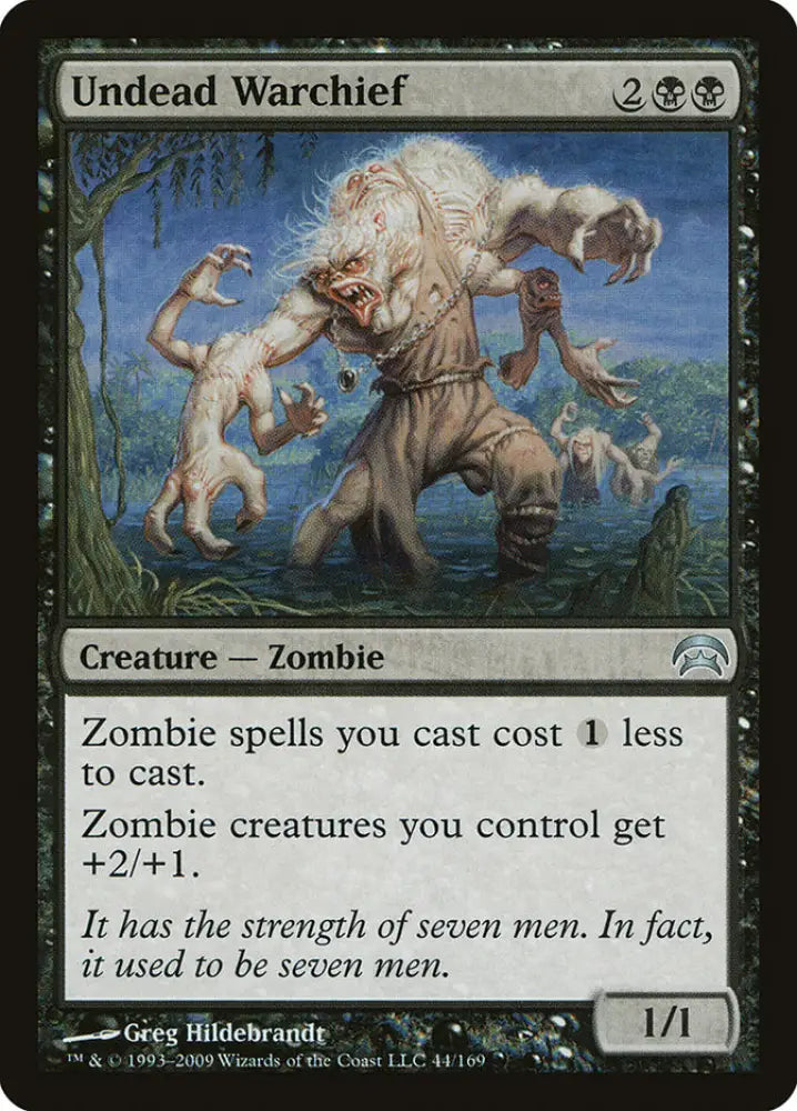 Undead Warchief [Planechase] - MTG Single