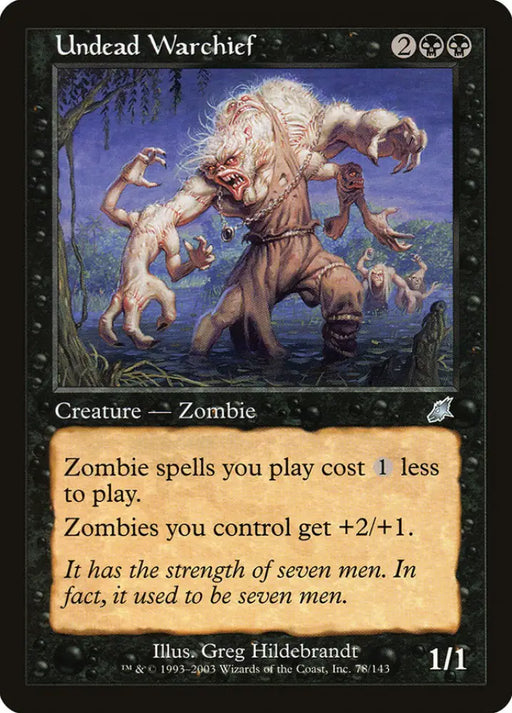 Undead Warchief [Scourge] - MTG Single