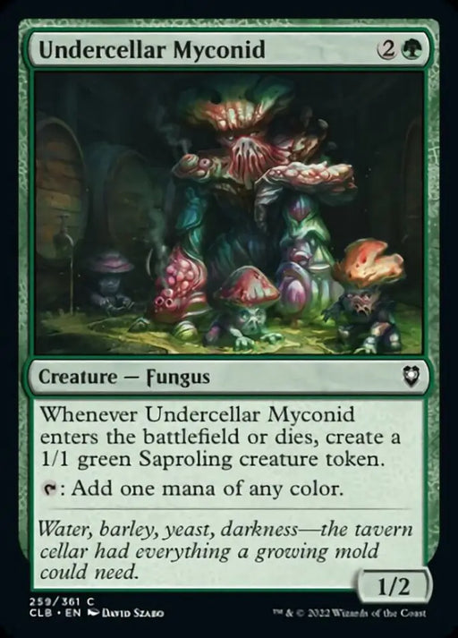 Undercellar Myconid [Commander Legends: Battle for Baldur’s Gate] - MTG Single