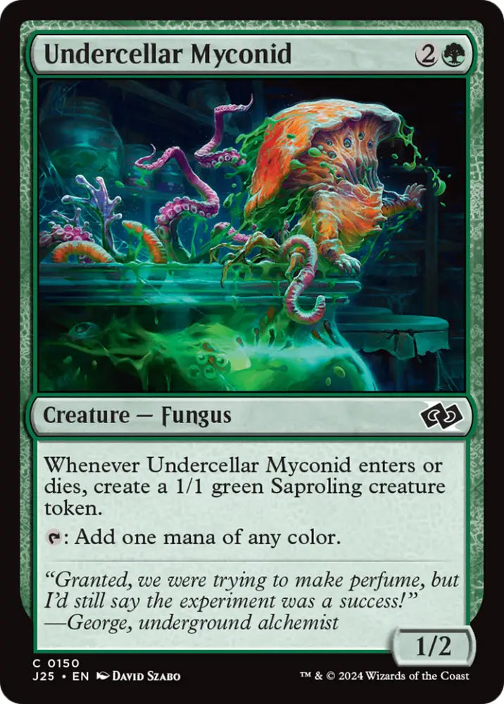 Undercellar Myconid [Foundations Jumpstart] - MTG Single