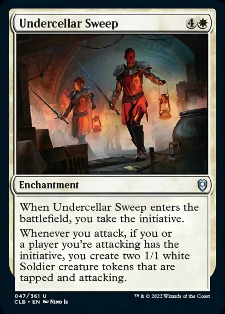 Undercellar Sweep [Commander Legends: Battle for Baldur’s Gate] - MTG Single