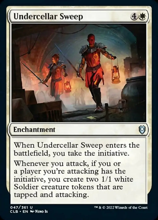 Undercellar Sweep [Commander Legends: Battle for Baldur’s Gate] - MTG Single