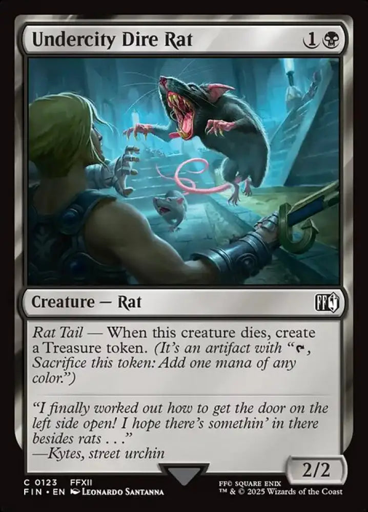 Undercity Dire Rat (123) [Final Fantasy]