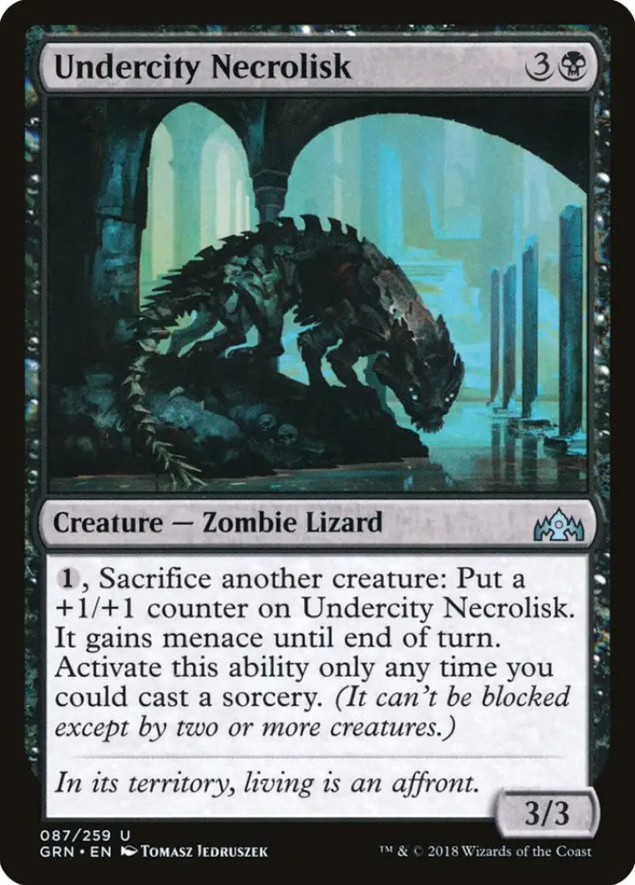 Undercity Necrolisk [Guilds of Ravnica] - MTG Single