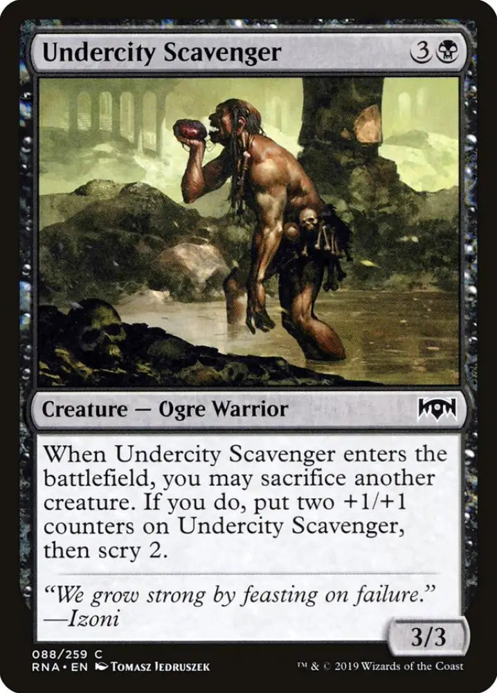 Undercity Scavenger [Ravnica Allegiance] - MTG Single