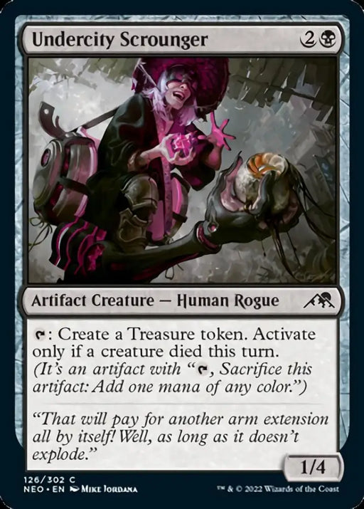 Undercity Scrounger [Kamigawa: Neon Dynasty] - MTG Single