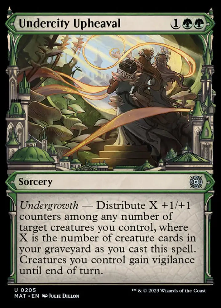 Undercity Upheaval (Showcase Halo Foil) [March of the Machine: The Aftermath] - MTG Single