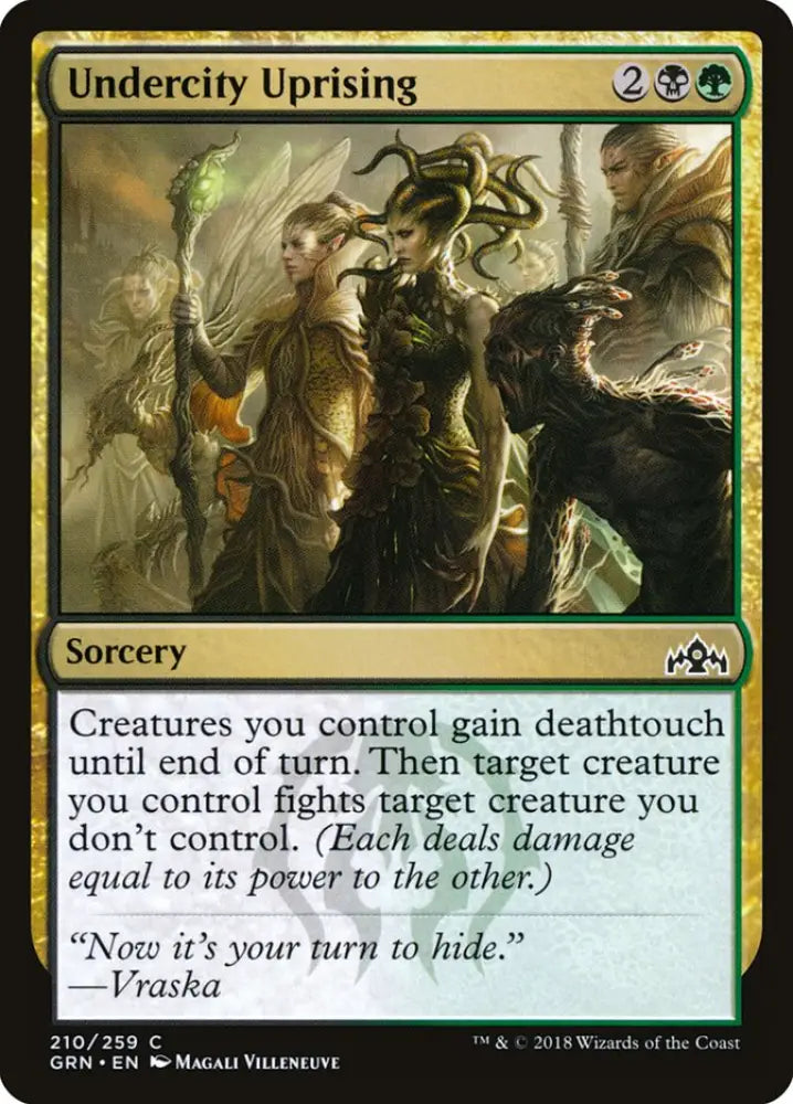 Undercity Uprising [Guilds of Ravnica] - MTG Single