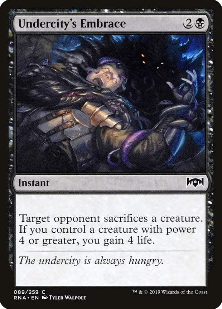 Undercity’s Embrace [Ravnica Allegiance] - MTG Single