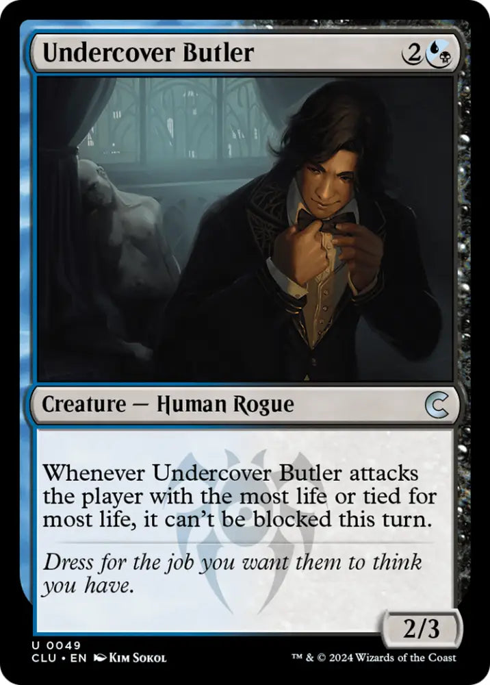 Undercover Butler [Ravnica: Clue Edition] - MTG Single