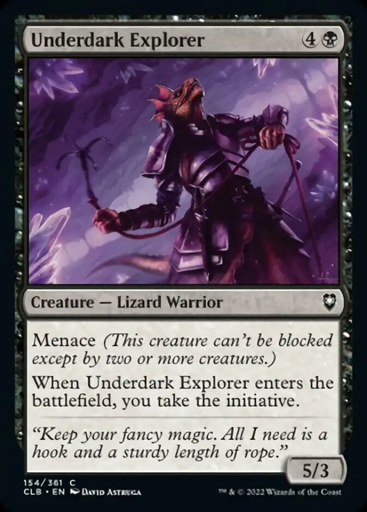 Underdark Explorer [Commander Legends: Battle for Baldur’s Gate] - MTG Single