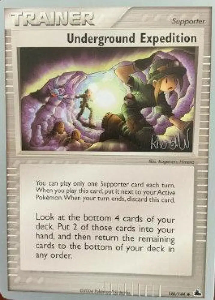 Underground Expedition (140/144) (Rocky Beach - Reed Weichler) [World Championships 2004] - Pokemon Single