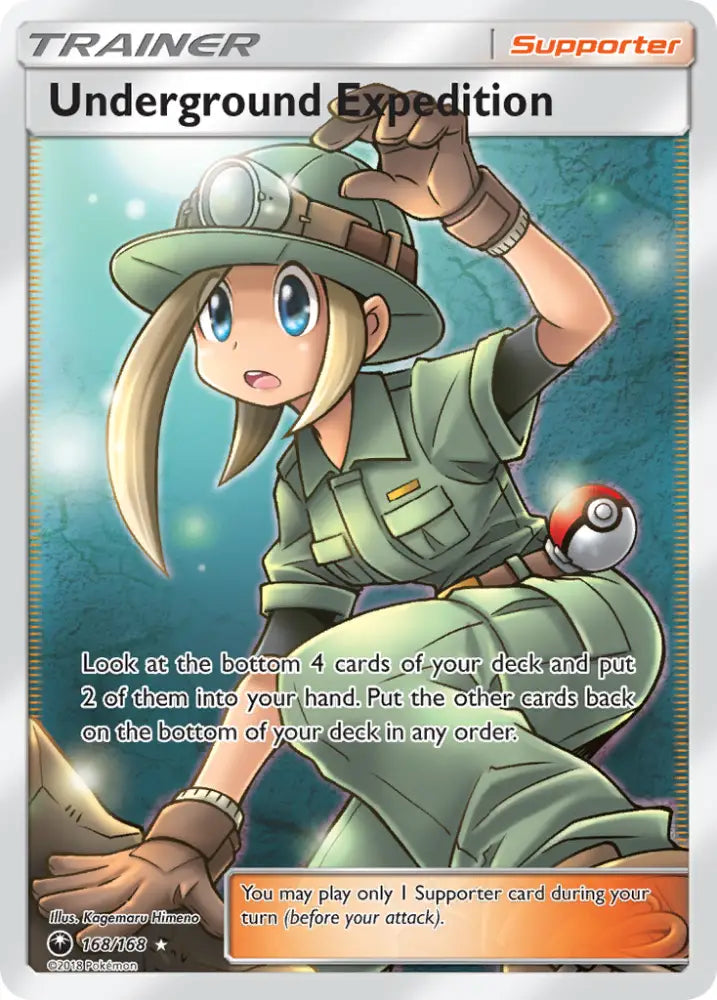 Underground Expedition (168/168) [Sun & Moon: Celestial Storm] - Pokemon Single