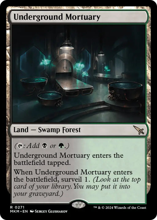 Underground Mortuary [Murders at Karlov Manor] - MTG Single