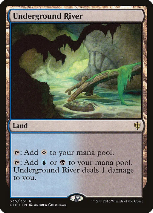 Underground River [Commander 2016] - MTG Single