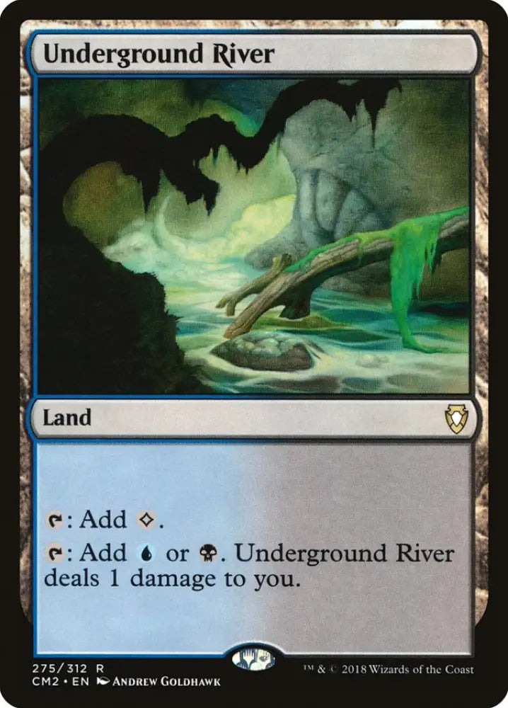 Underground River [Commander Anthology Volume II] - MTG Single