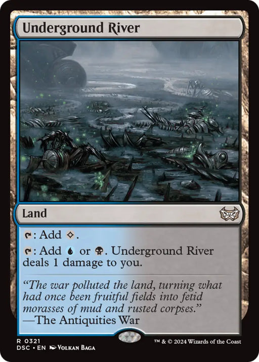Underground River [Duskmourn: House of Horror Commander] - MTG Single