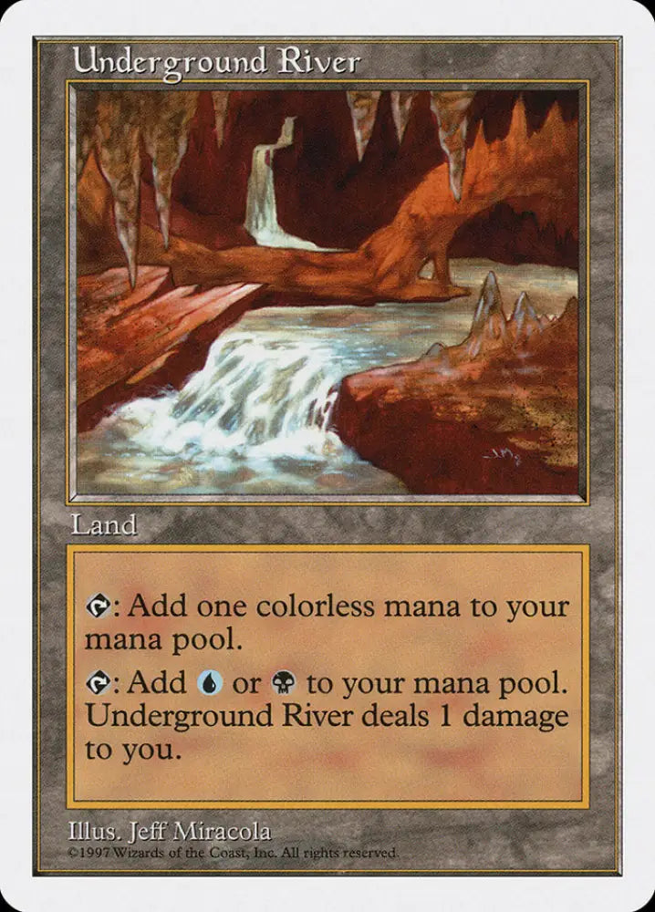 Underground River [Fifth Edition] - MTG Single