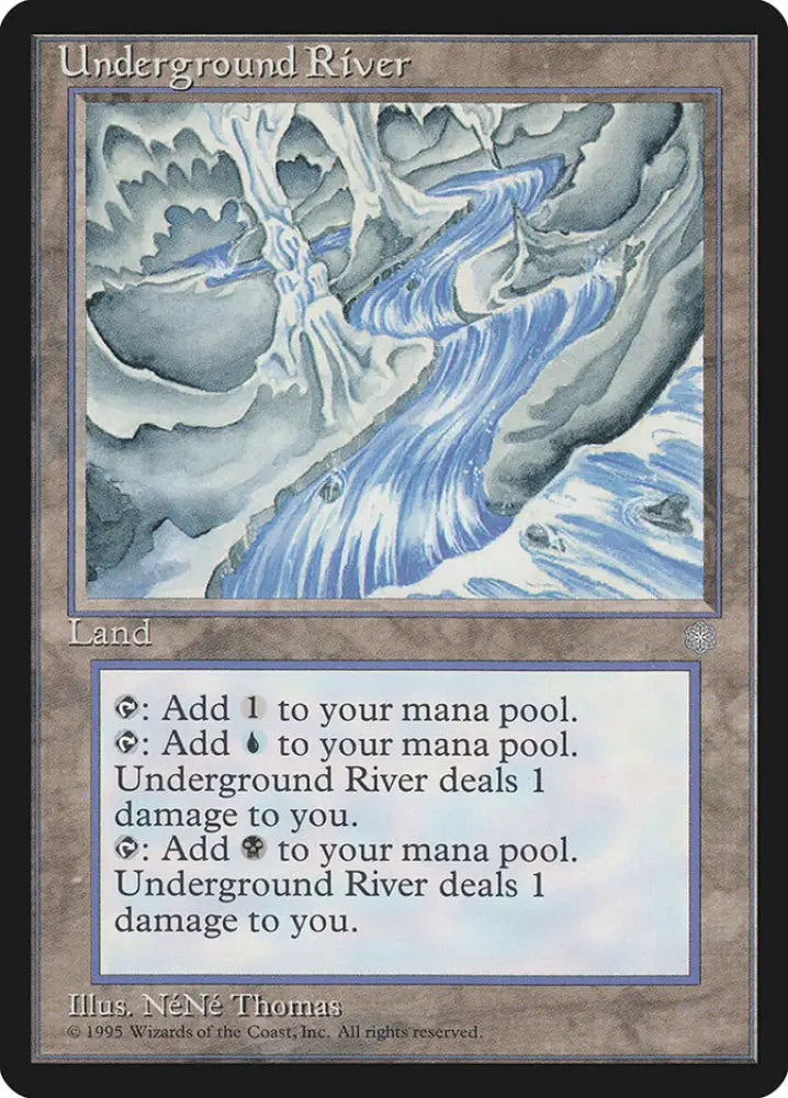 Underground River [Ice Age] - MTG Single