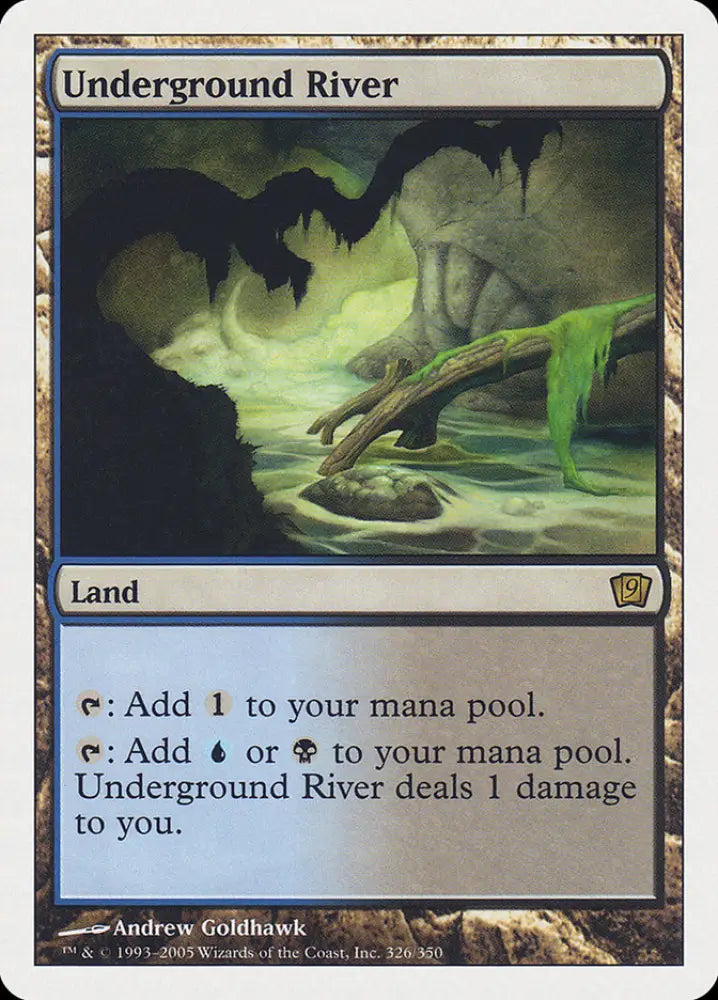 Underground River [Ninth Edition] - MTG Single