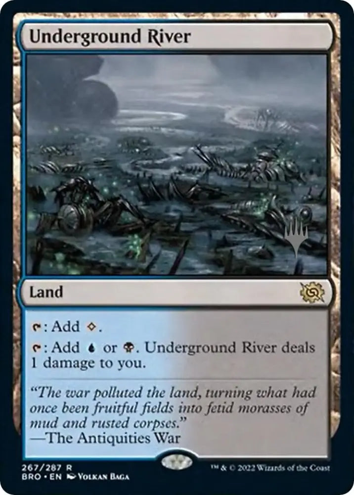 Underground River (Promo Pack) [The Brothers’ War Promos] - MTG Single