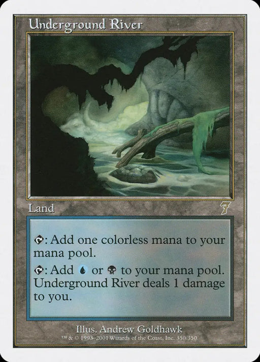 Underground River [Seventh Edition] - MTG Single