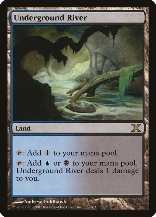 Underground River [Tenth Edition] - MTG Single
