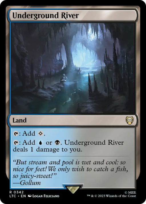 Underground River [The Lord of the Rings: Tales of Middle-Earth Commander] - MTG Single