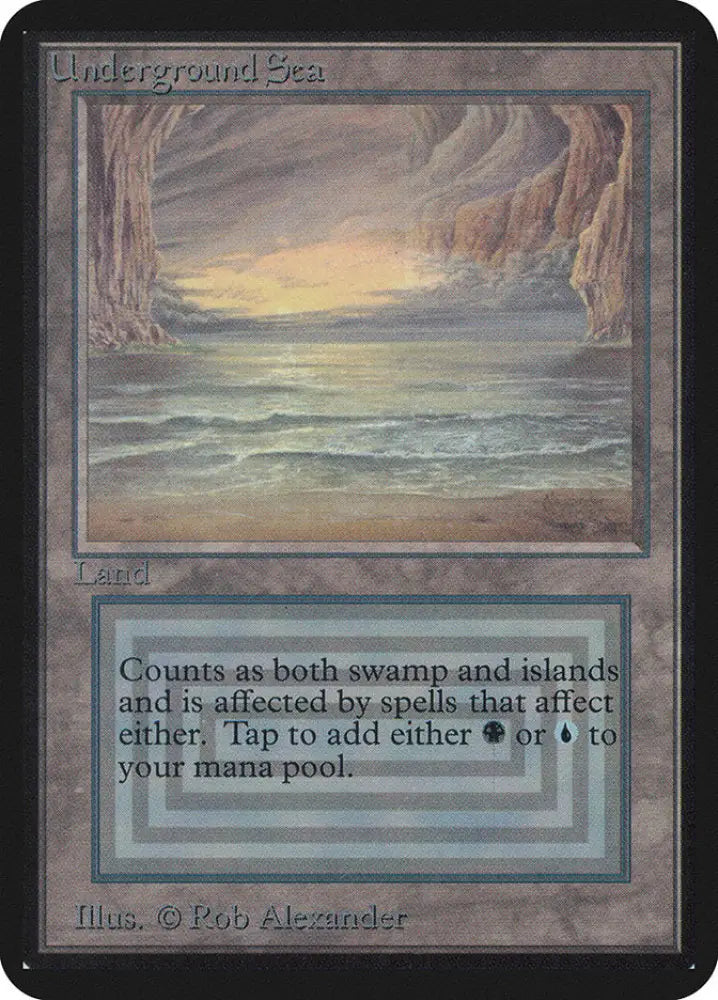 Underground Sea [Alpha Edition] - MTG Single