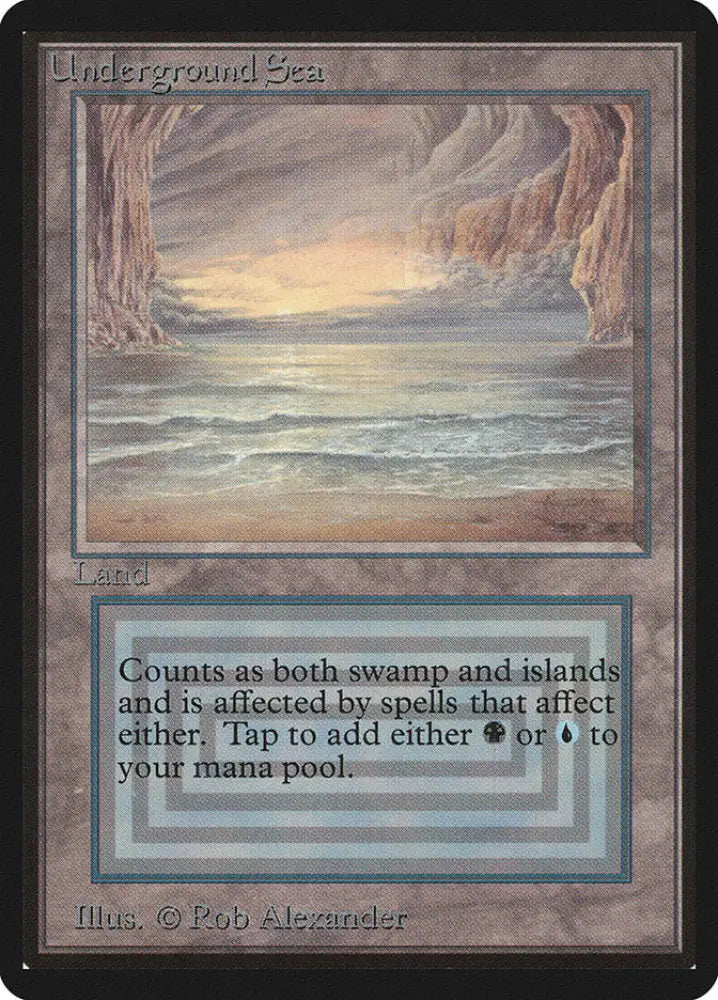 Underground Sea [Beta Edition] - MTG Single
