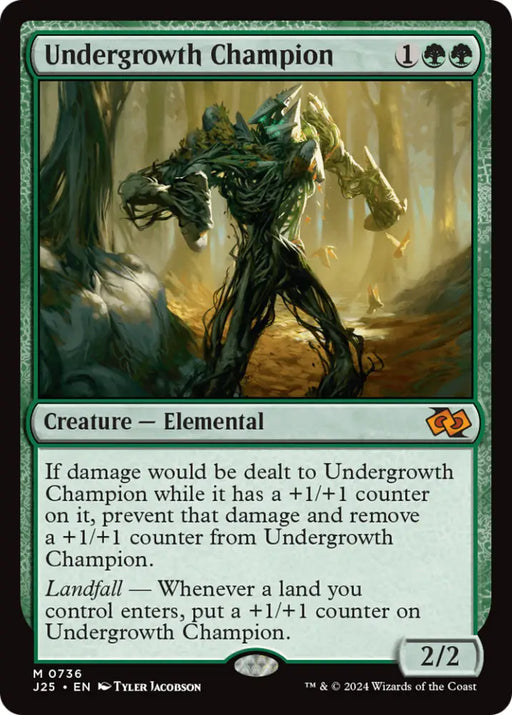 Undergrowth Champion [Foundations Jumpstart] - MTG Single