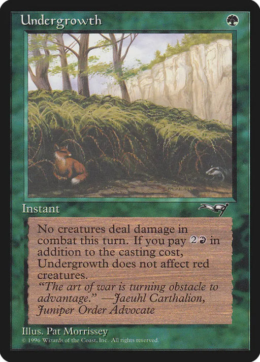 Undergrowth (Fox Art) [Alliances] - MTG Single