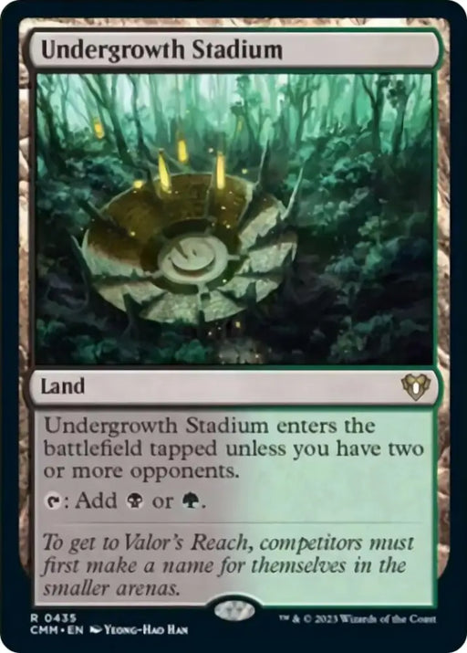 Undergrowth Stadium [Commander Masters] - MTG Single