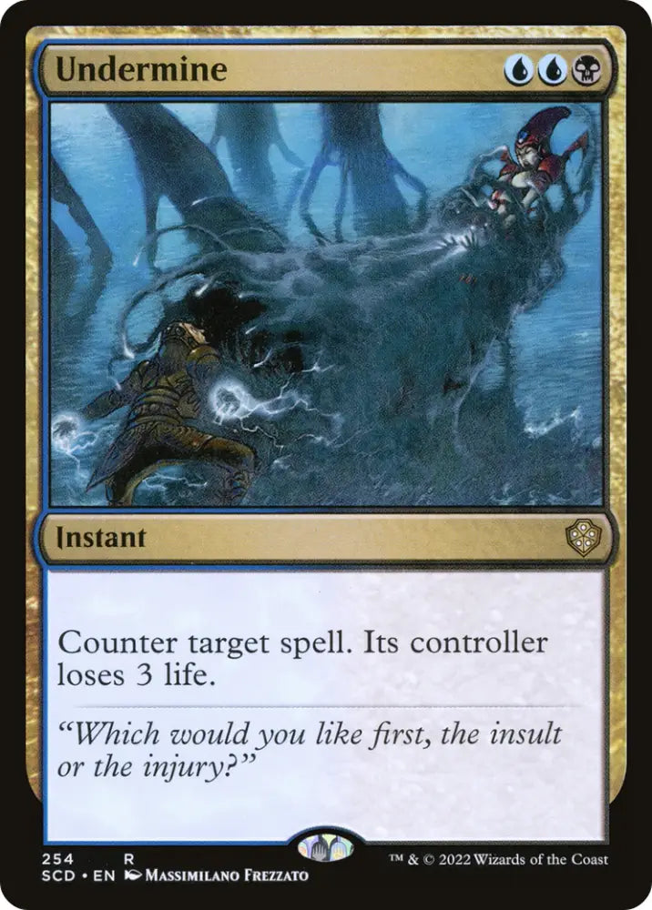 Undermine [Starter Commander Decks] - MTG Single