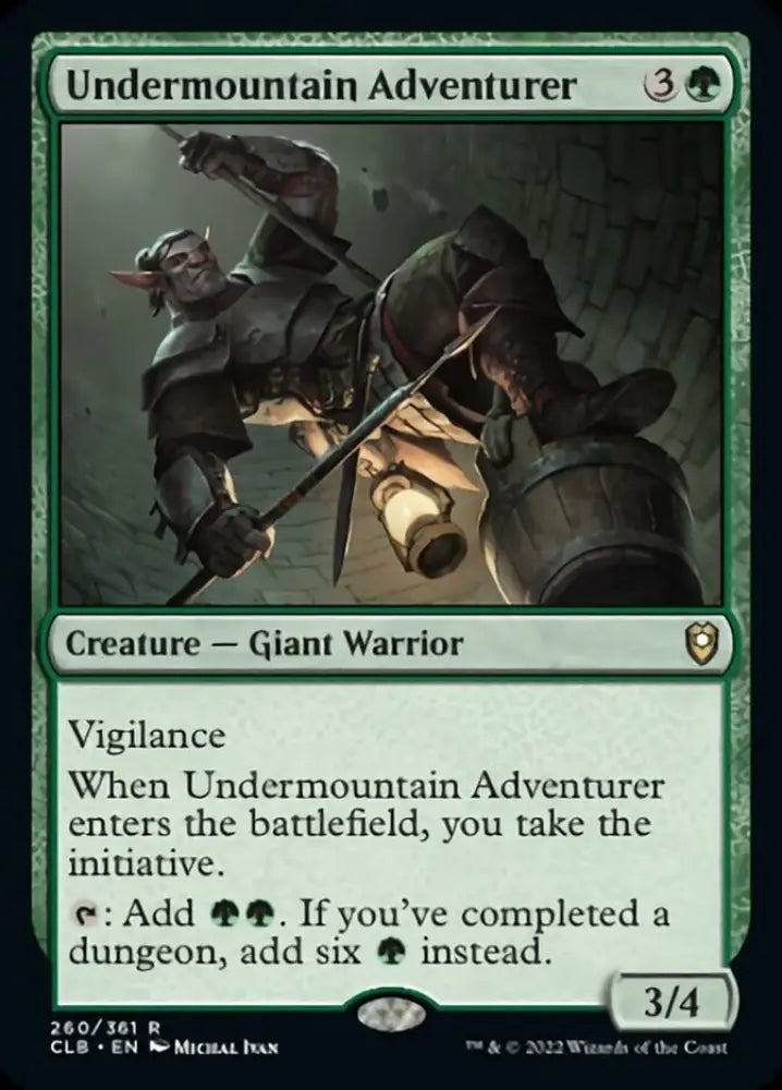 Undermountain Adventurer [Commander Legends: Battle for Baldur’s Gate] - MTG Single