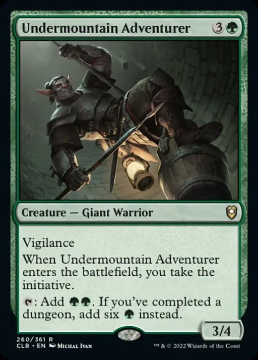 Undermountain Adventurer [Commander Legends: Battle for Baldur’s Gate] - MTG Single