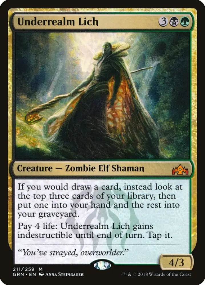 Underrealm Lich [Guilds of Ravnica] - MTG Single