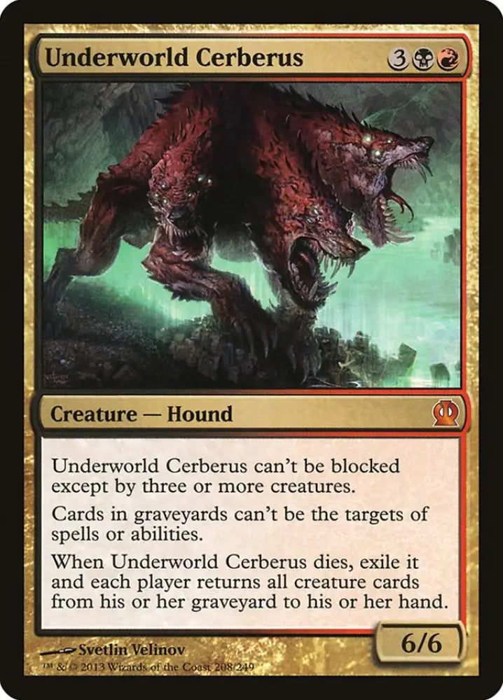 Underworld Cerberus [Theros] - MTG Single