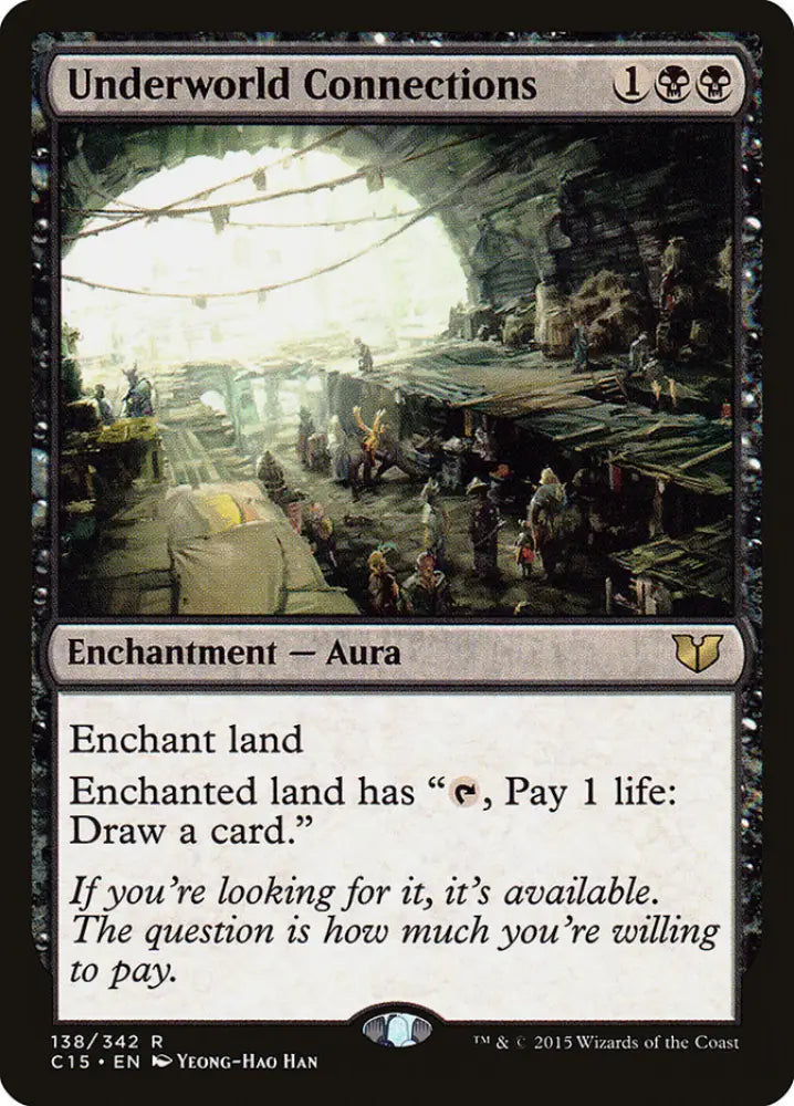 Underworld Connections [Commander 2015] - MTG Single