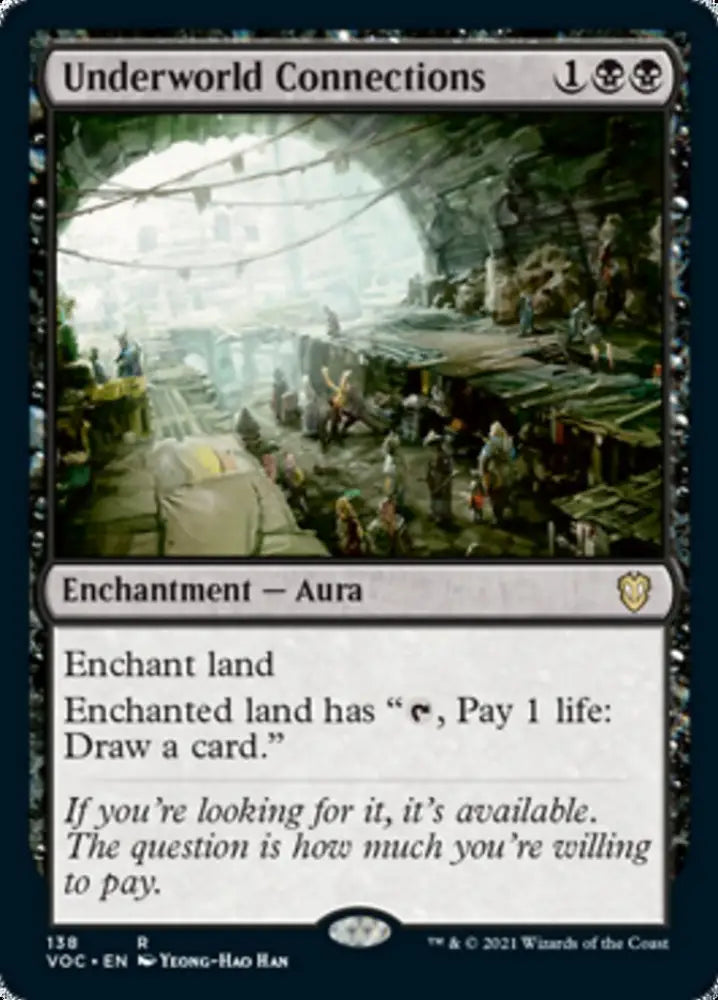 Underworld Connections [Innistrad: Crimson Vow Commander] - MTG Single