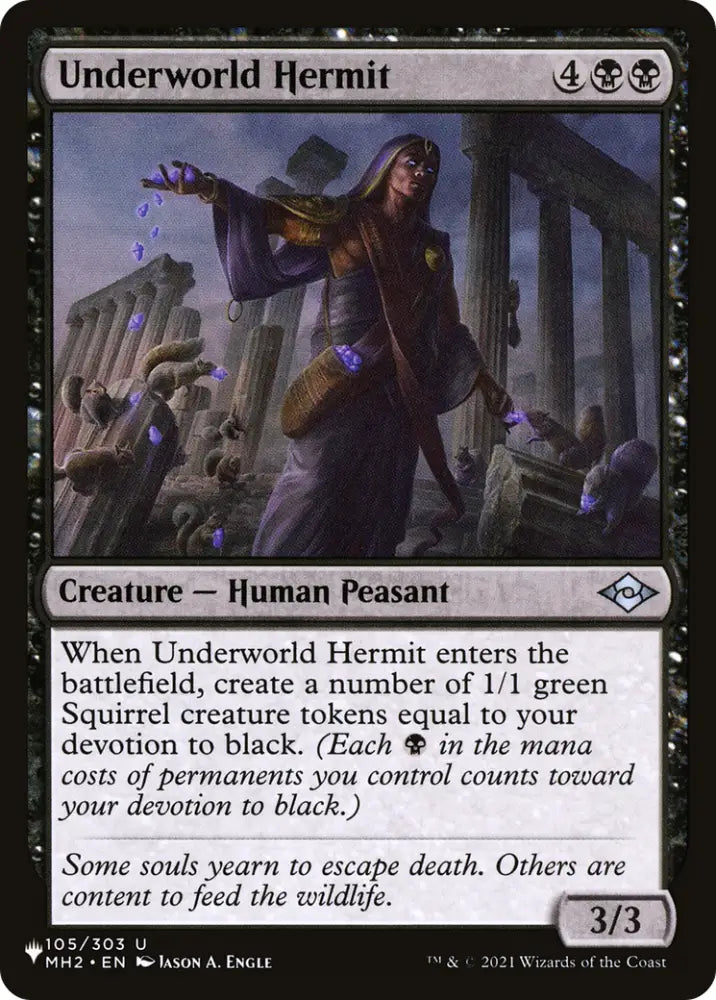 Underworld Hermit [The List] - MTG Single