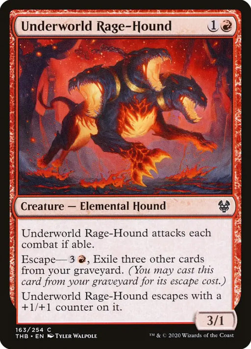 Underworld Rage-Hound [Theros Beyond Death] - MTG Single