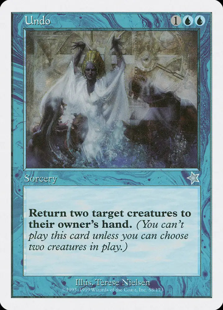 Undo [Starter 1999] - MTG Single