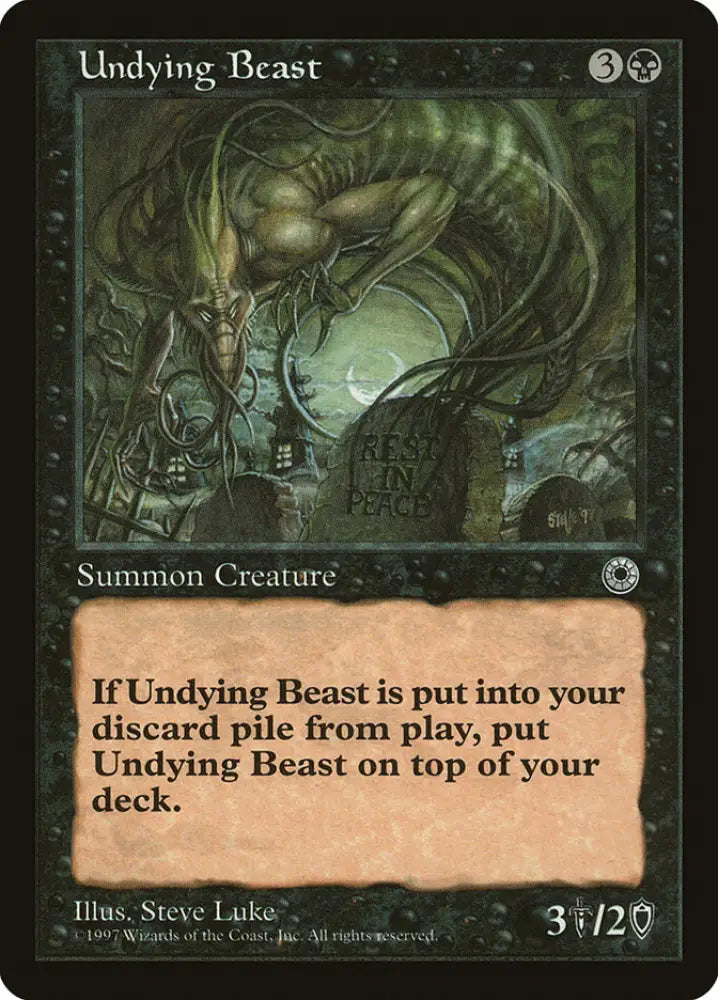 Undying Beast [Portal] - MTG Single