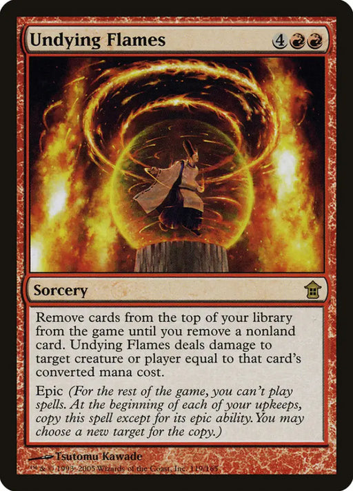 Undying Flames [Saviors of Kamigawa] - MTG Single